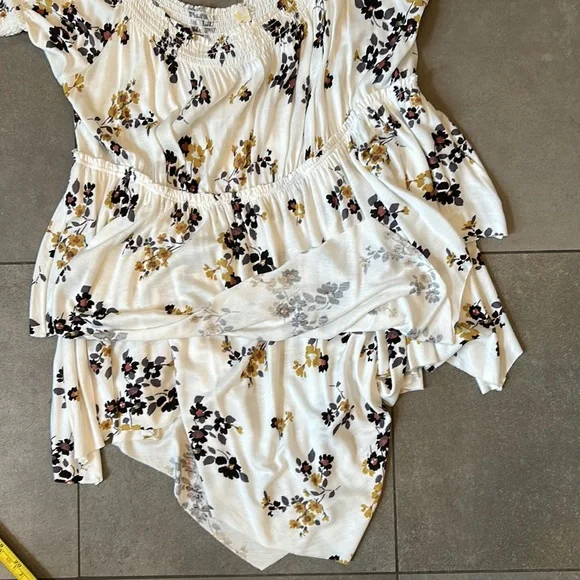 Free People Floral Print Top - Picture 9 of 10